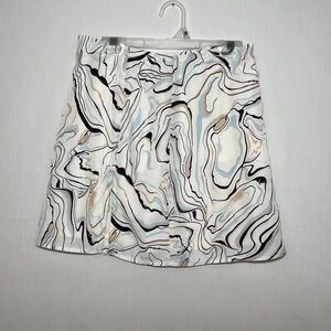 Marble mini skirt NWT